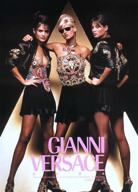 versace 90s ads|donatella Versace old pictures.